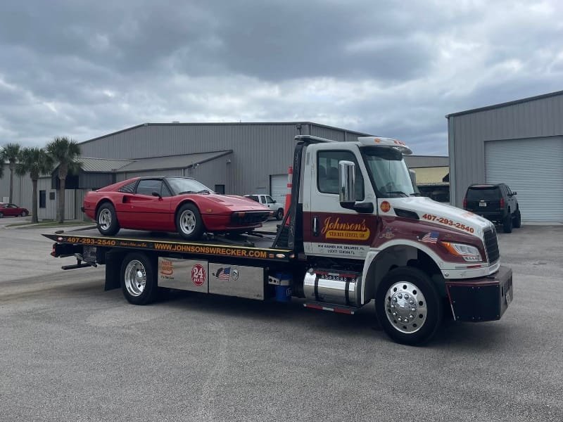 I 4 vintage car towing